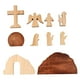 thumbnail image 4 of 10x escena de Pascua decoración de madera, estatuilla de escena de resurrección de Pascua estatuillas de tumba cristiana para el hogar, estatuilla, 4 of 9