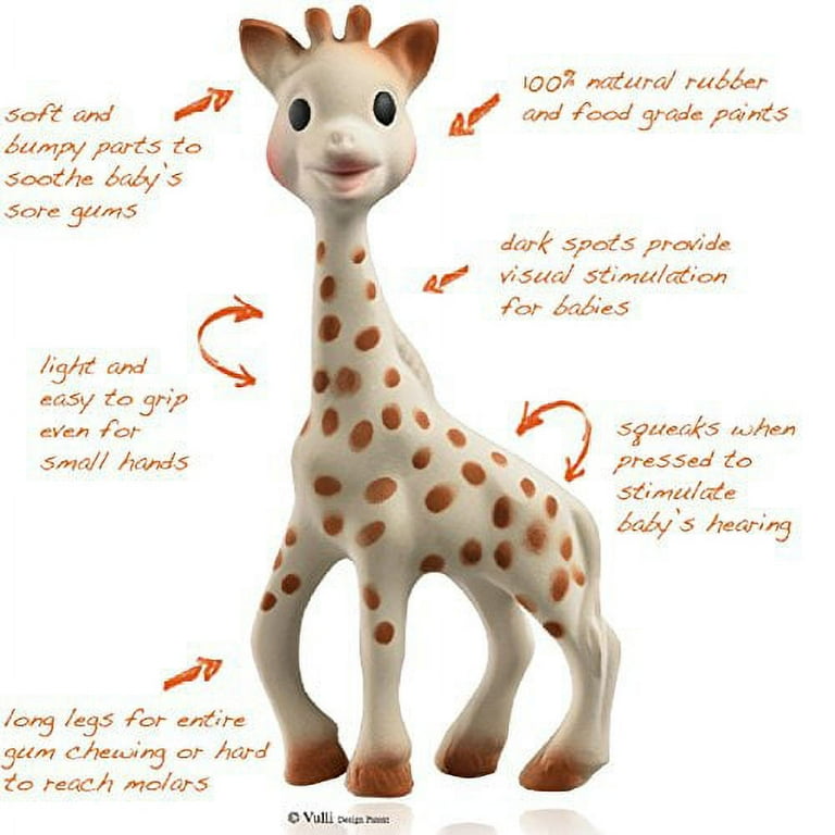 sophie la girafe peluche vibrante vulli