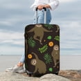 thumbnail image 4 of Wukai Sloth Doing Yoga Elastic Luggage Cover: Personalized Protection for Your Suitcase - Fits 19~29-inch, Washable & Durable Travel Companion-Medium, 4 of 8