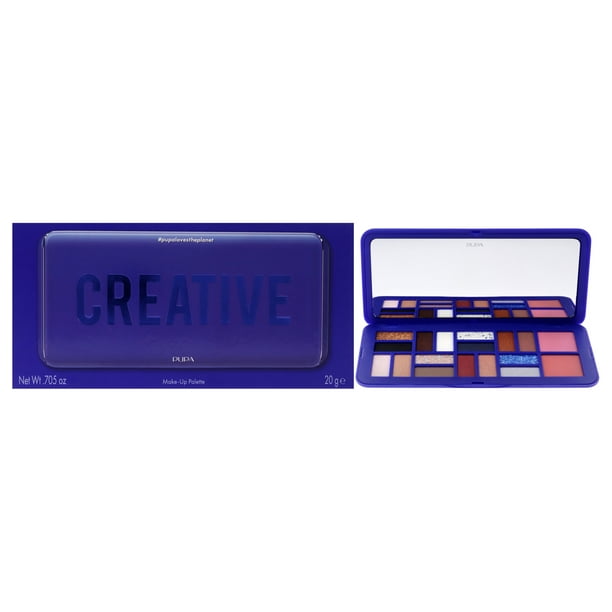 Paleta de maquillaje - 005 Creative de Pupa Milano para mujeres - Maquillaje de 0,705 oz