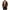 Brown, variant on Men's Casual Wool-Blend Overcoat with Pockets, Black, Size L