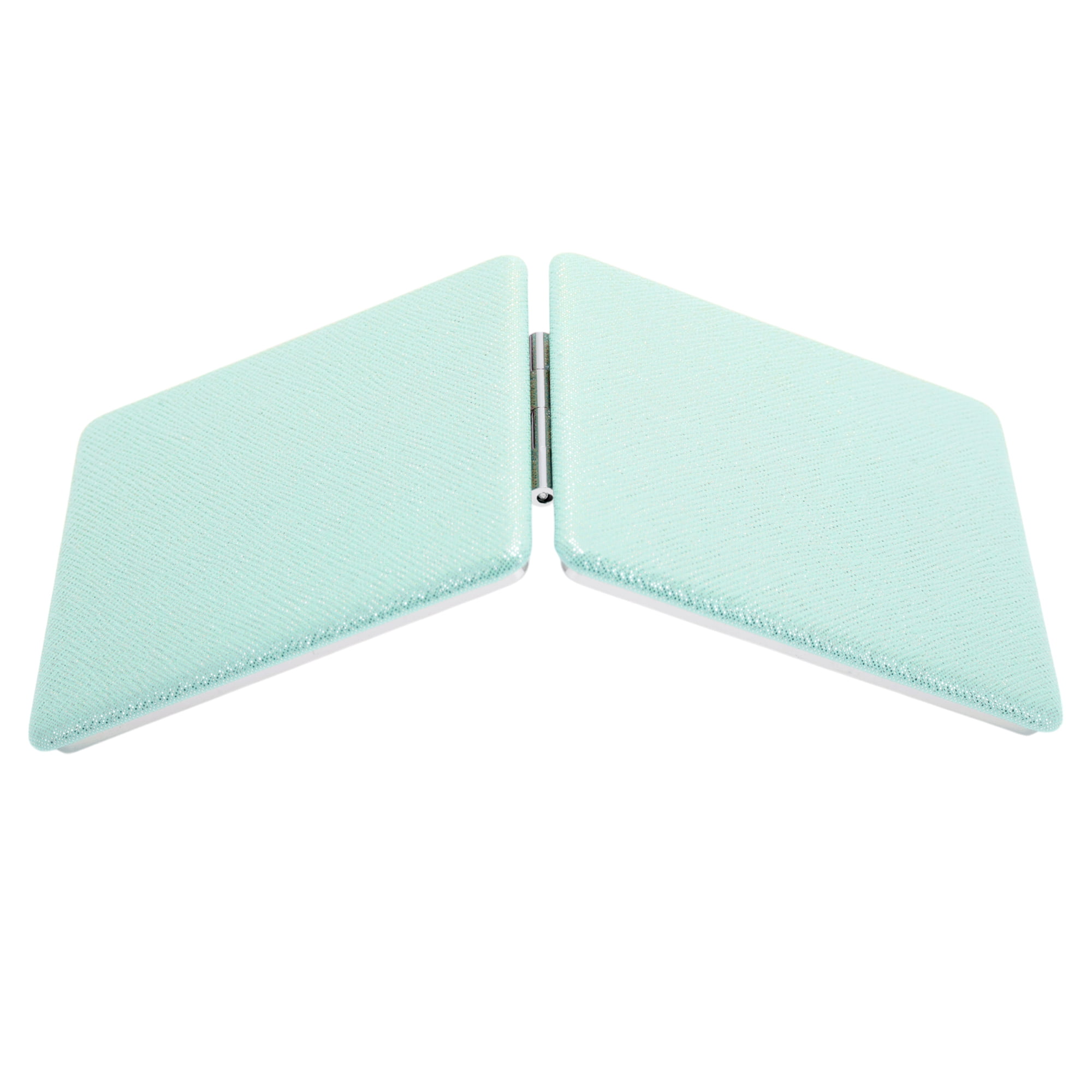 Unique Bargains 1pc Square Makeup Mirror for Personal Grooming Green