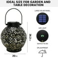 thumbnail image 3 of Mouliraty Garden LED Light Hanging Decorative Light Outdoor Lantern, 3 of 7