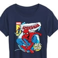 thumbnail image 3 of Marvel Your Friendly Neighborhood Spider-Man - Comic Book Cover - Women's Short Sleeve Graphic T-Shirt, 3 of 5