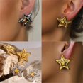 thumbnail image 3 of Osdhezcn Sophisticated Star Earrings Sturdy Alloy with Plating Versatile Fashion Pieces, 3 of 8