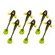 thumbnail image 4 of 6pcs Simulación Señuelo Pesca Plástico Artificial Cebo 9 Cm Suave Flexión Libre - marrón, 9cm Sunnimix Simulación de cebo suave, 4 of 6