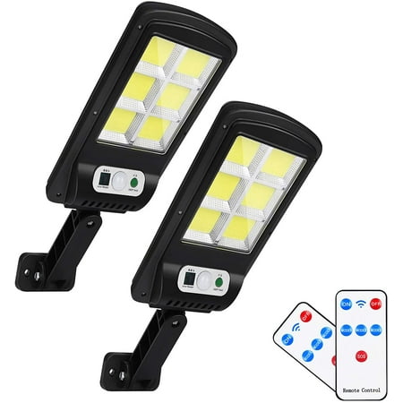 

Solar Flood Light Remote Control Security Parking Lights IP65 Waterproof