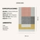 thumbnail image 2 of Tapete Decorativo Cubism Multicolor  120 x 180 cm - Saffron Looms, 2 of 6