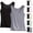 #02 Gray, variant on Seamless Ice Silk Tank Tops for Women 2 Pack Scoop Neck Sleeveless Camisole Blouses Breathable Summer Daily Basic Undershirts ,XL,#02 Pink