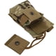 thumbnail image 2 of YM-Funda multifunción para soporte de radio Molle, estuche para walkie talkie, bolsa para radio bidireccional (verde militar), 2 of 10