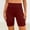 🔥 Wine_New, variant on Dianli Shorts Yoga Womens Fashion Casual Solid Color Pocket Elastic Waist Comfortable Short Pants Breathable Quick Dry Pull On Shorts For Yoga Gym Activewear