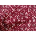 thumbnail image 4 of oneOone Cotton Cambric Fabric Abstract Block Print Fabric BTY 56 Inch Wide, 4 of 4