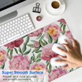 thumbnail image 4 of Long Mouse Pads for Desk,Pioneer Flower Floral Print Pattern Desk Mats on Top Of Desks, Desk Mouse Pad Extra Large with 3mm Non-Slip Base and Stitched Edge for Gaming,Office,Work,Home 35.4"x15.7", 4 of 6
