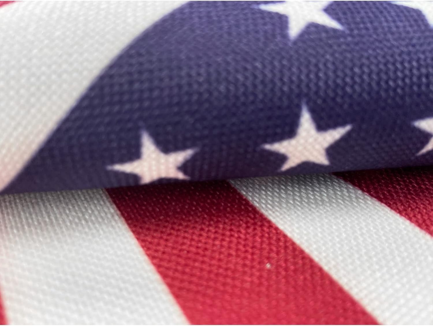 TOPFLAGS Bunting Flags Outdoor 3x6 Ft American Buntings Flag -6 Pack Embroidered USA Pleated Fan Flag Patriotic Decorations for Outside Memorial Day 4th of July USA 250th Anniversary Decorations