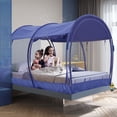 thumbnail image 3 of Mosquitera para Cama con Dosel Alvantor Dream Talla Twin Azul, 3 of 9