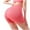Watermelon Red, variant on VEKDONE Summer Yoga Shorts for Women Stretchy Tummy Control Butt Lifting Workout Shorts Breathable Seamless Quick Dry Sports Shorts Dark Gray L