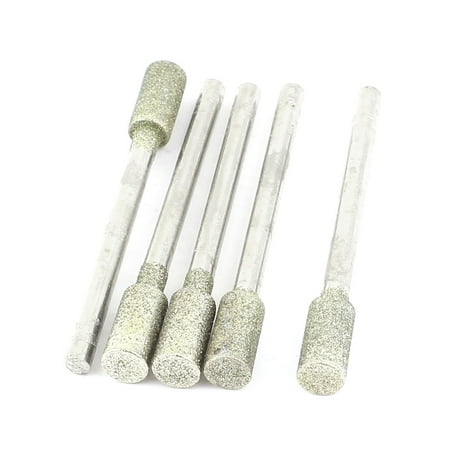 

Unique Bargains 5 Pcs Cylindrical Nose Diamond Mounted Point Grinding Bit 3mm x 5mm