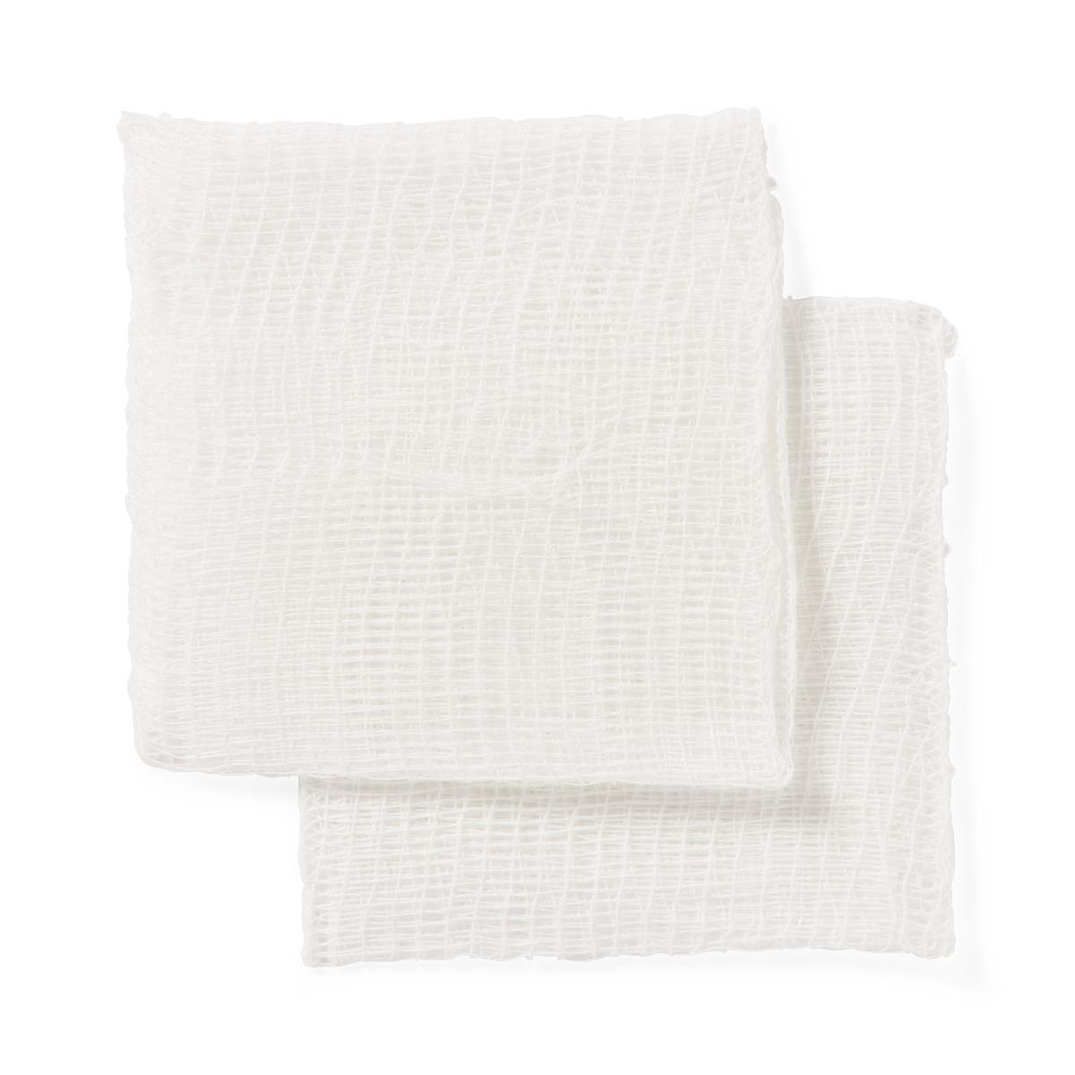 Medlne Sterile 100% Cotton Woven Gauze Sponges, 3"x3", 80 Per Box (2400 Total Sponges)