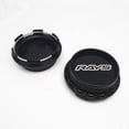 thumbnail image 1 of 4pcs 67mm Wheel Center Hub Cap Volk Rays Racing Rims Dust Proof Hubcaps Cover Emblem Badge, 1 of 1