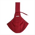 thumbnail image 4 of Red Comfortable Pet Crossbody Shoulder Bag Cat Dog Small Backpack, 4 of 5