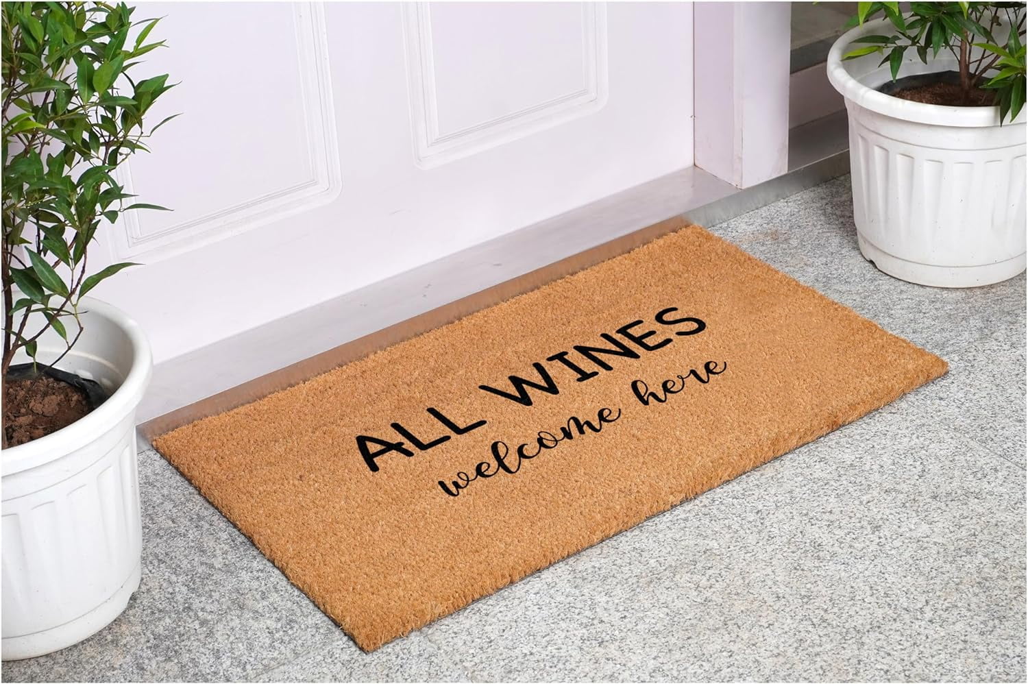 Calloway Mills 113481729 All Wines Welcome Here Doormat 17" x 29"