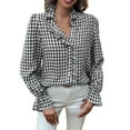 thumbnail image 1 of Long Cardigan pour Femmes - Chemise Décontractée à Col en V pour Usage Quotidien, 1 of 8