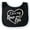 Black and White, variant on Inktastic I Love My Oma and Opa in White Chalk Heart Boys or Girls Baby Bib