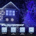 thumbnail image 2 of Cadena de luces LAMPHOME, 20,1 m, 200 LED, blanco y azul, 120 V, 2 of 5