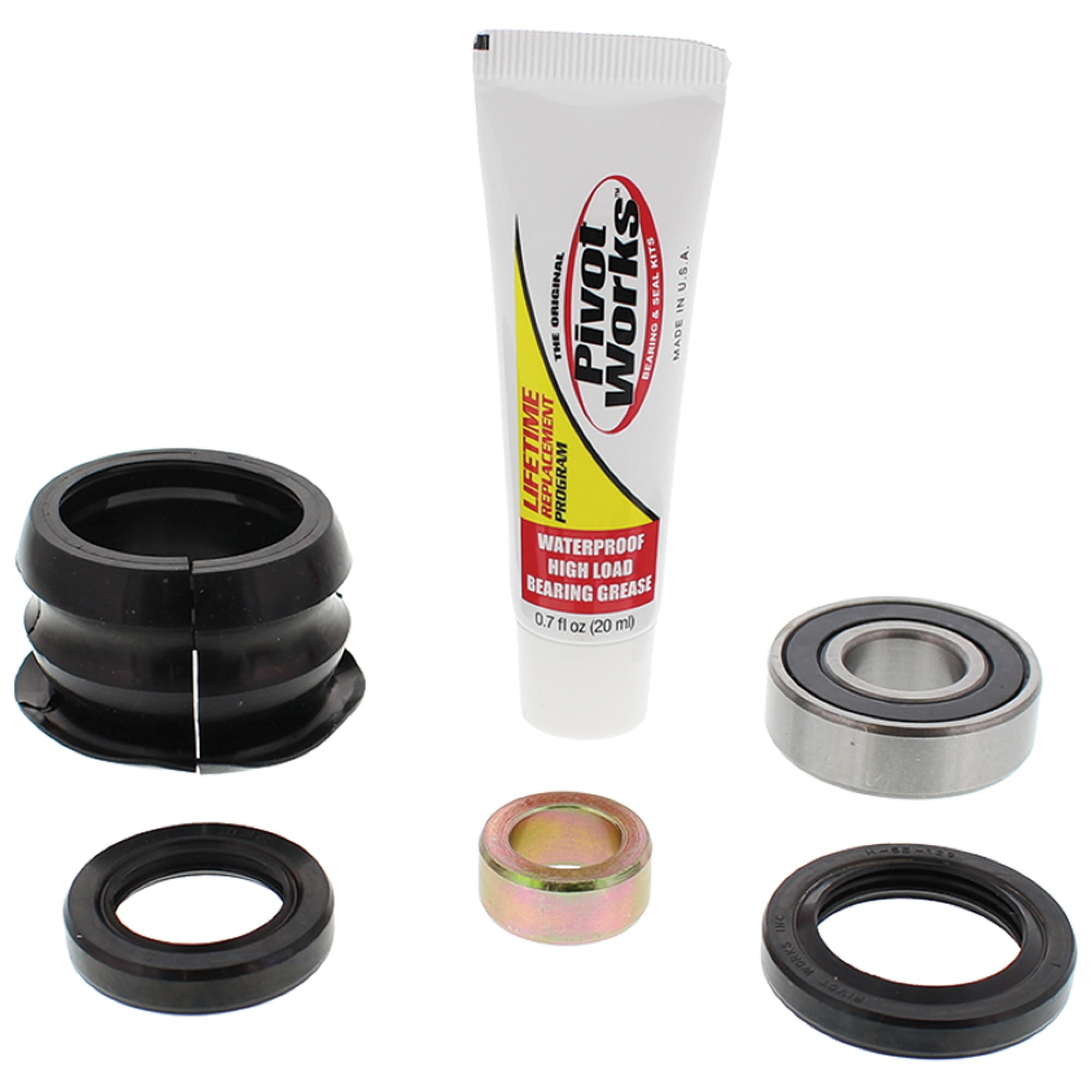 compatible withHonda TRX450R Rear Axle Wheel Bearings and Seals Kit 2004-2009 