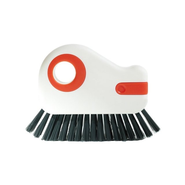Maytalsory Durable 2 In 1 Groove Cleaning Brush For Window Tracks Including Window Seals Window Cleaning Brush orange