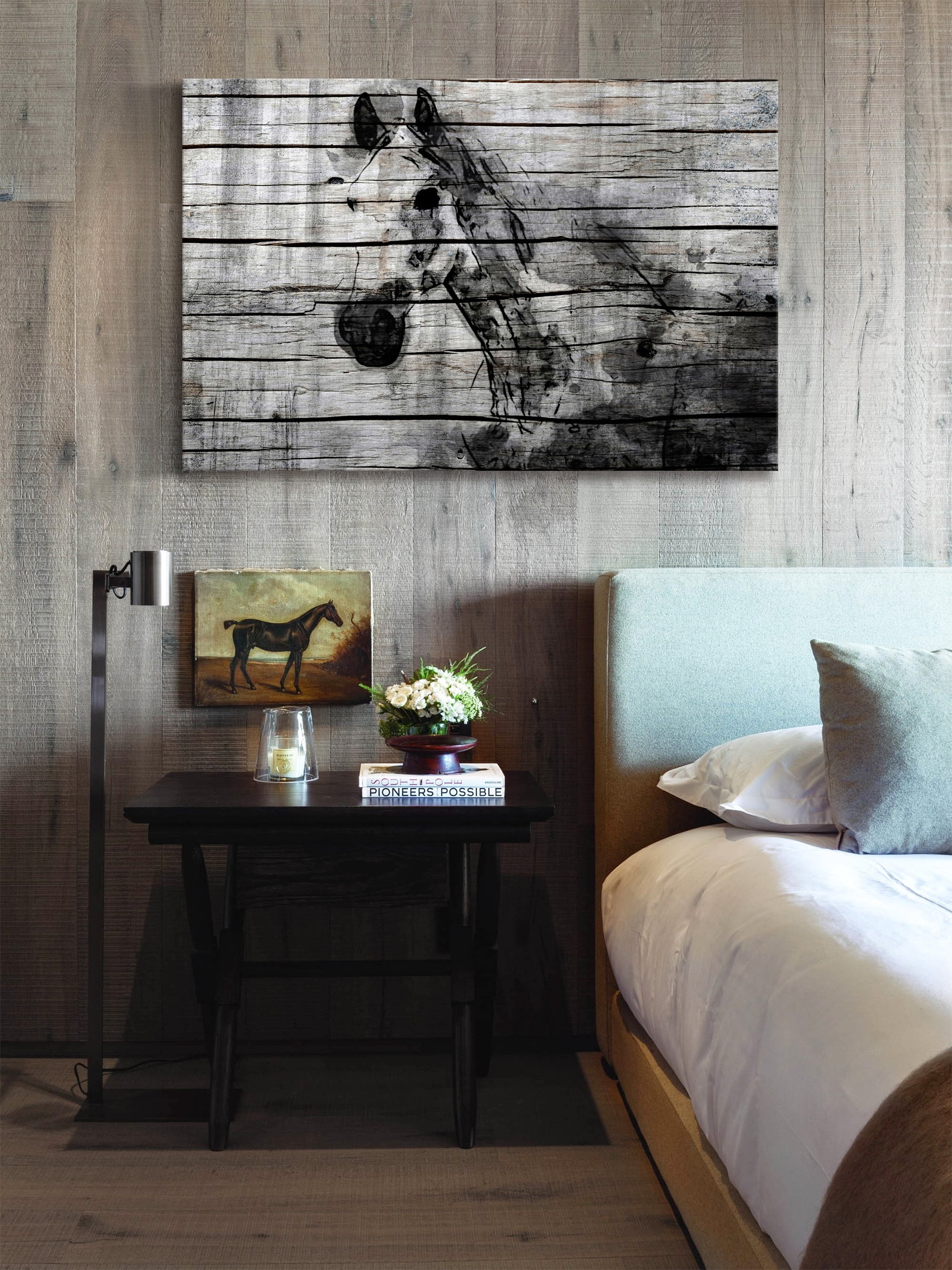 "Elegant Horse" Painting Print on Wrapped Canvas