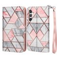 thumbnail image 2 of Galaxy S23 FE Case, S23 FE Wallet Case, Samsung Galaxy S23 FE 6.4 inchs PU Leather Case,Luxury Cash Credit Card Slots Folio Flip Cover [Detachable Magnetic Case] & Kickstand -Rose Gold Marble, 2 of 7