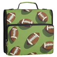 thumbnail image 5 of FORMRS Zipper Binder with Shoulder Strap 2-inch Ring 500 Sheet Capacity File Bag, Game Day Footballs, 5 of 5