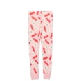 thumbnail image 2 of Wonder Nation Girls Short Sleeve Top, Pants and Shorts Pajama Sleep Set, 3-Piece, Sizes 4-10, 2 of 4