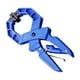 thumbnail image 4 of Abrazadera frontal para carpintería con almohadillas de fijación, agarre ergonómico, abrazaderas de madera, abrazadera en C de bloqueo ajustable para Azul profundo, 4 of 8