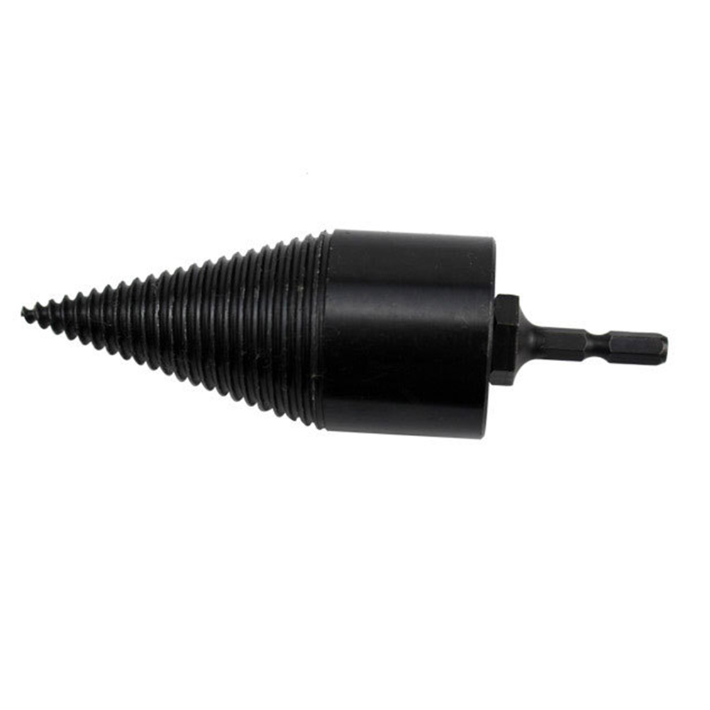 Firewood Machine Drill Bit Wood Cone Reamer Punch Driver Drill Bit