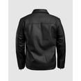 thumbnail image 2 of MEN'S JORY ZIP UP VEGAN LEATHER JACKET, 2 of 4