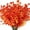 Golden, variant on Viworld 6 Bundles Artificial Fall Flowers No Fade Faux Autumn Plants, Fake Indoor Outdoor Greenery for Thanksgiving Christmas Wedding Party Home Garden Fireplace Decor (Golden)