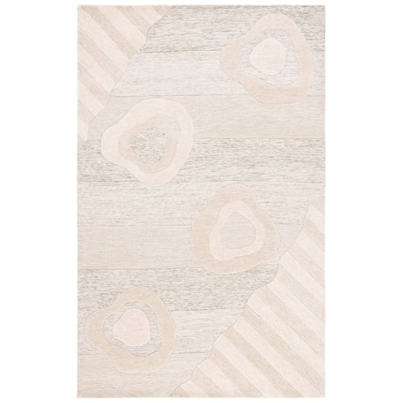 SAFAVIEH Fifth Avenue Delmar Abstract Area Rug, Beige/Grey, 5' x 8'