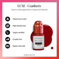 thumbnail image 2 of Perma Blend Luxe - Cranberry - Microblading Ink to Enhance Lip Color - Lip Tattoo & Lip Blushing Supplies for Permanent Lip Color - Red Lip Blush - Vegan (0.5 oz), 2 of 5