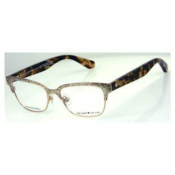 Eyeglasses Kate Spade Ladonna 0S3Z Brown Havana Glitter 