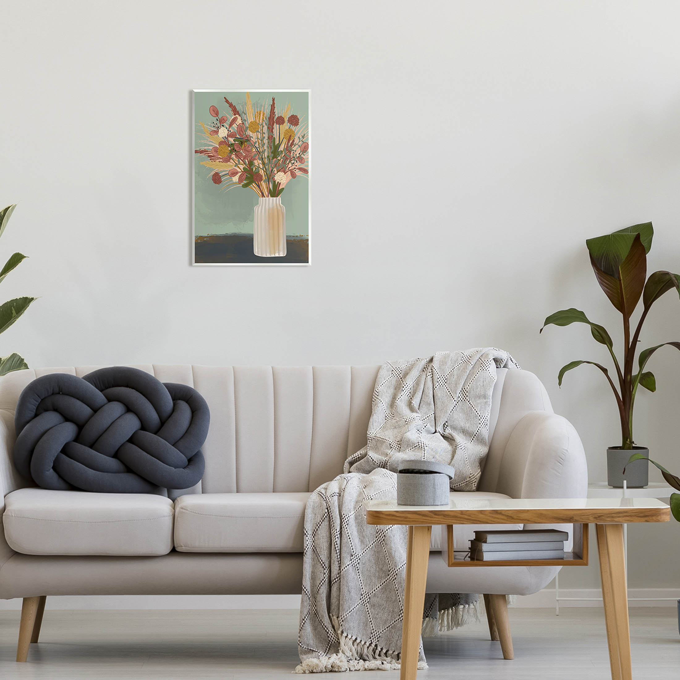 Varied Botanical Sprigs Arrangement Botanical & Floral Graphic Art Unframed Art Print Wall Art