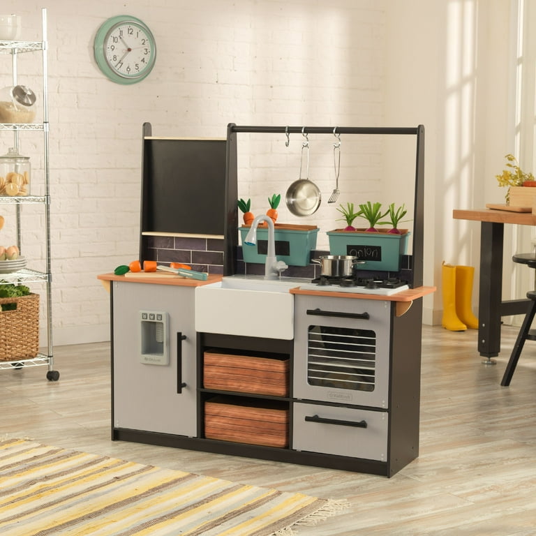 KidKraft Farm to Table Play Kitchen with EZ Kraft Assemblya