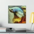 thumbnail image 3 of Betta in Abstract Form - Canvas, 3 of 10