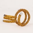 thumbnail image 4 of BalsaCircle 4 Gold Swirl Design Rhinestone Napkin Rings Party Events Reception Decorations Wedding Supplies, 4 of 8
