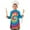 Rainbow Tie Dye, variant on Rainbow Tie Dye Mandala Pattern Kids Aprons for Girls and Boys,Adjustable Neck Strap Toddler Aprons for Kids Cooking Baking