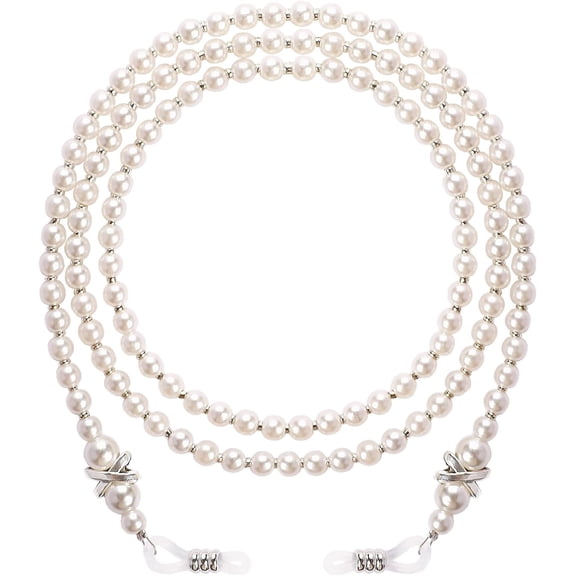 Glasses Chain, Pearl Eyeglass Chain, Beaded Eyeglass Chain Sunglasses Holder Strap