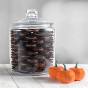 OREO Orange Creme Chocolate Sandwich Cookies, Limited Edition, Halloween Cookies, 1.25 lb