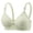 Light Green, variant on Bras for Older Women Summer V Neck Floral Jacquard Wireless Push Up Bralettes Comfortable Everyday Bra