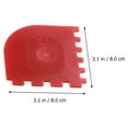 thumbnail image 2 of 4 raspadores y estropajos para limpiar sartenes de hierro fundido (rojo y negro), 2 of 5